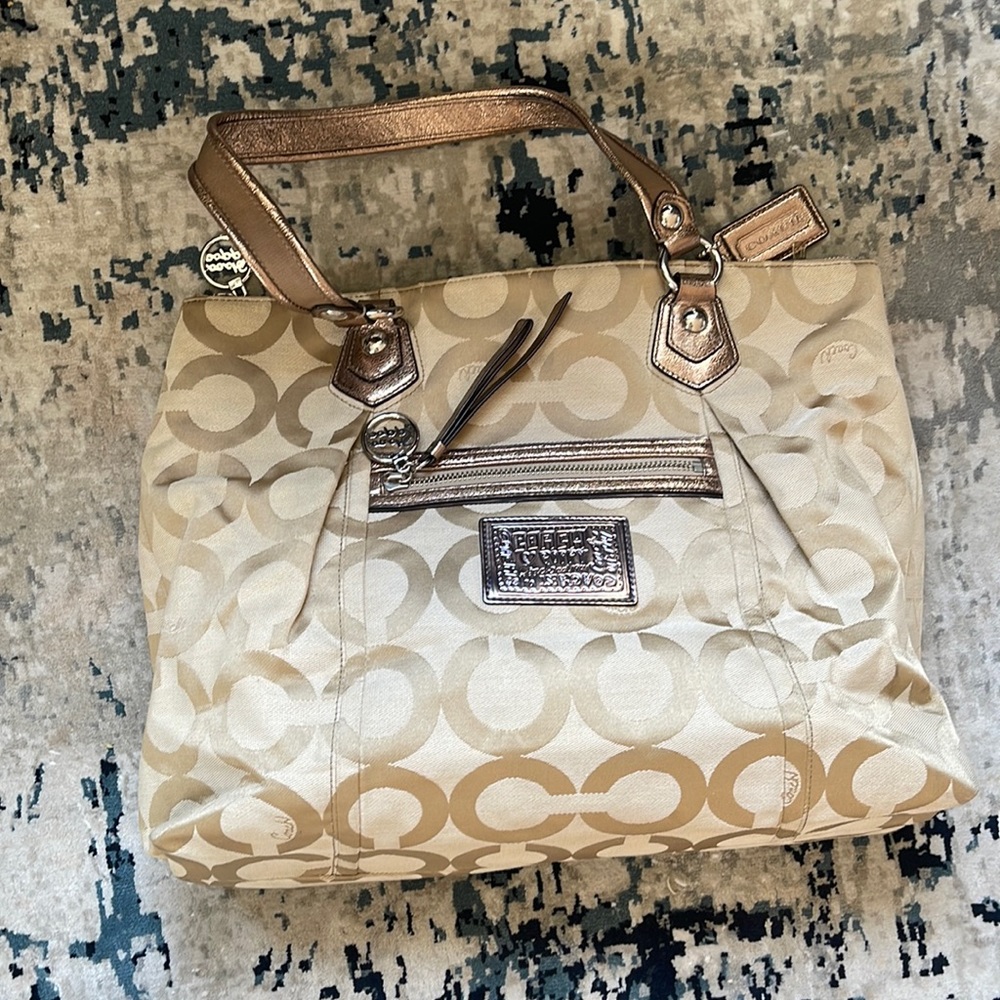 Coach poppy collection large bag